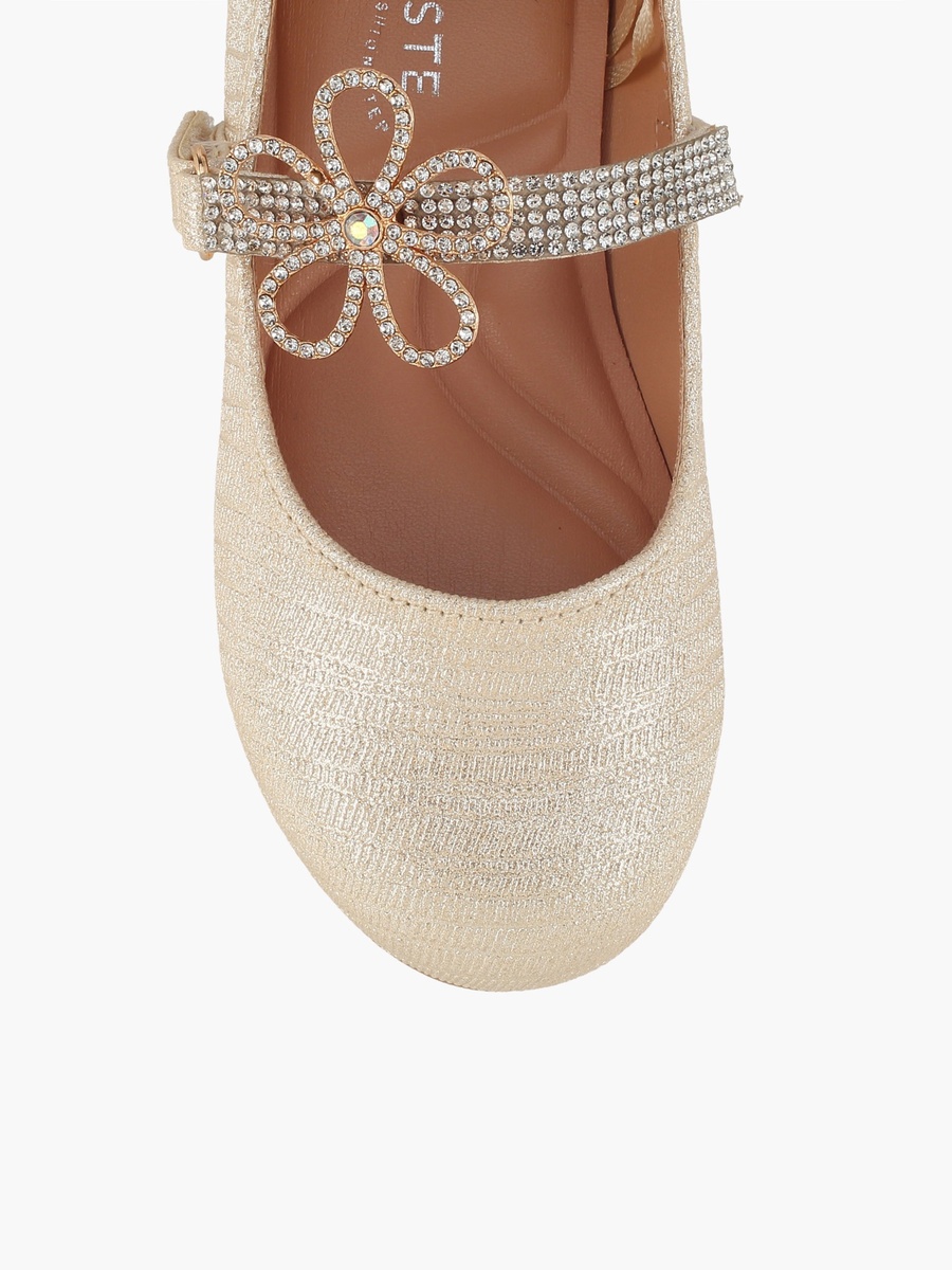 Hook and Loop Ballerina Shoes