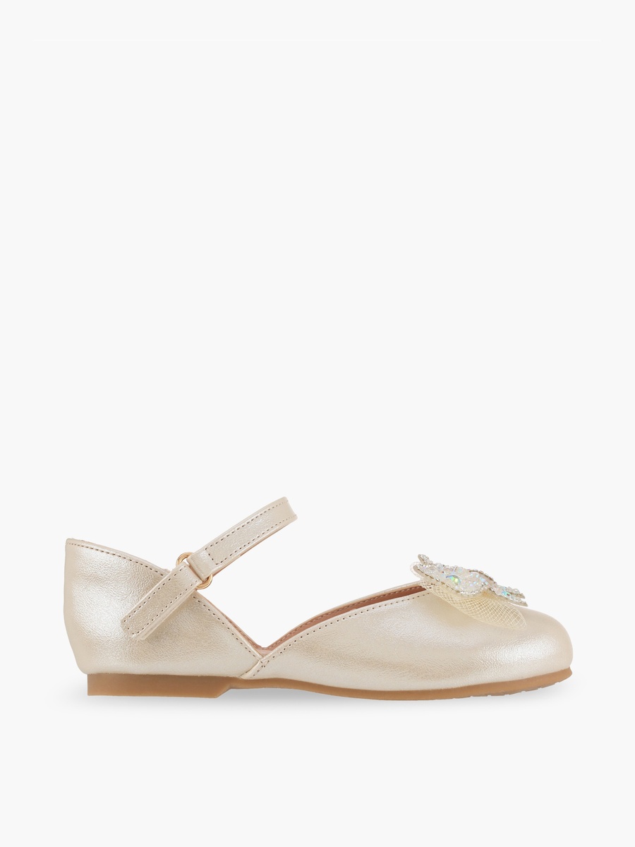 Butterfly Embellished Mary Jane Shoes