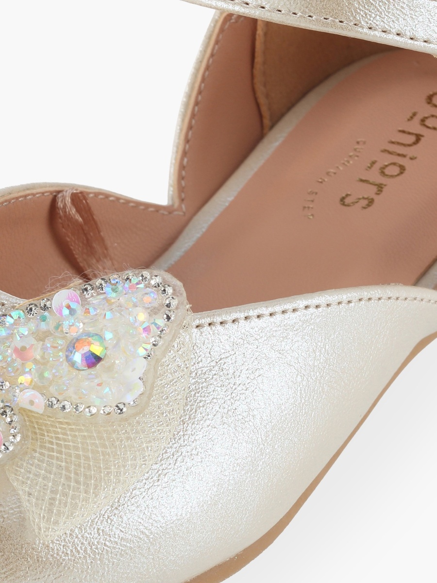 Butterfly Embellished Mary Jane Shoes
