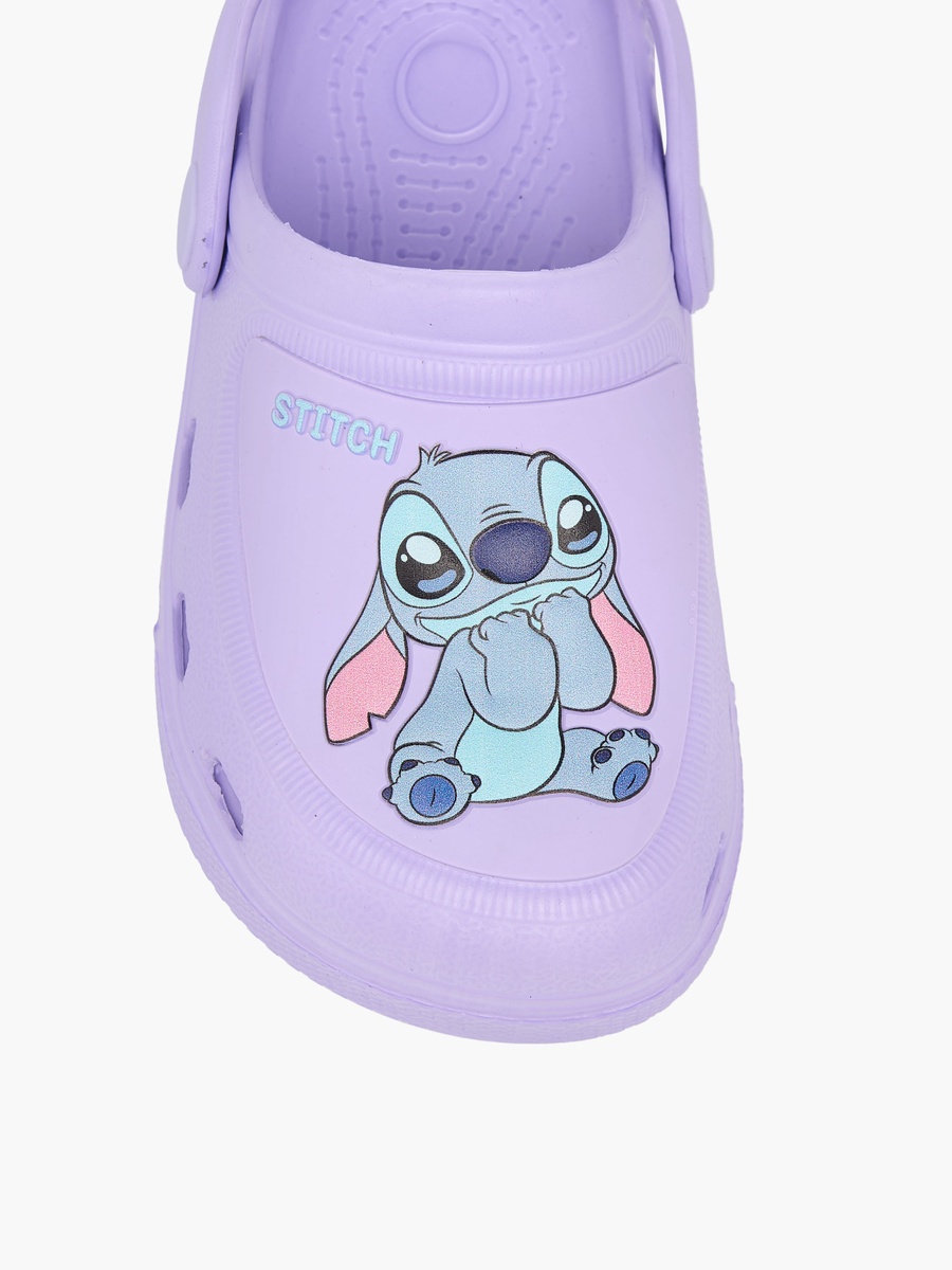 Stitch and Angle Print Clogs