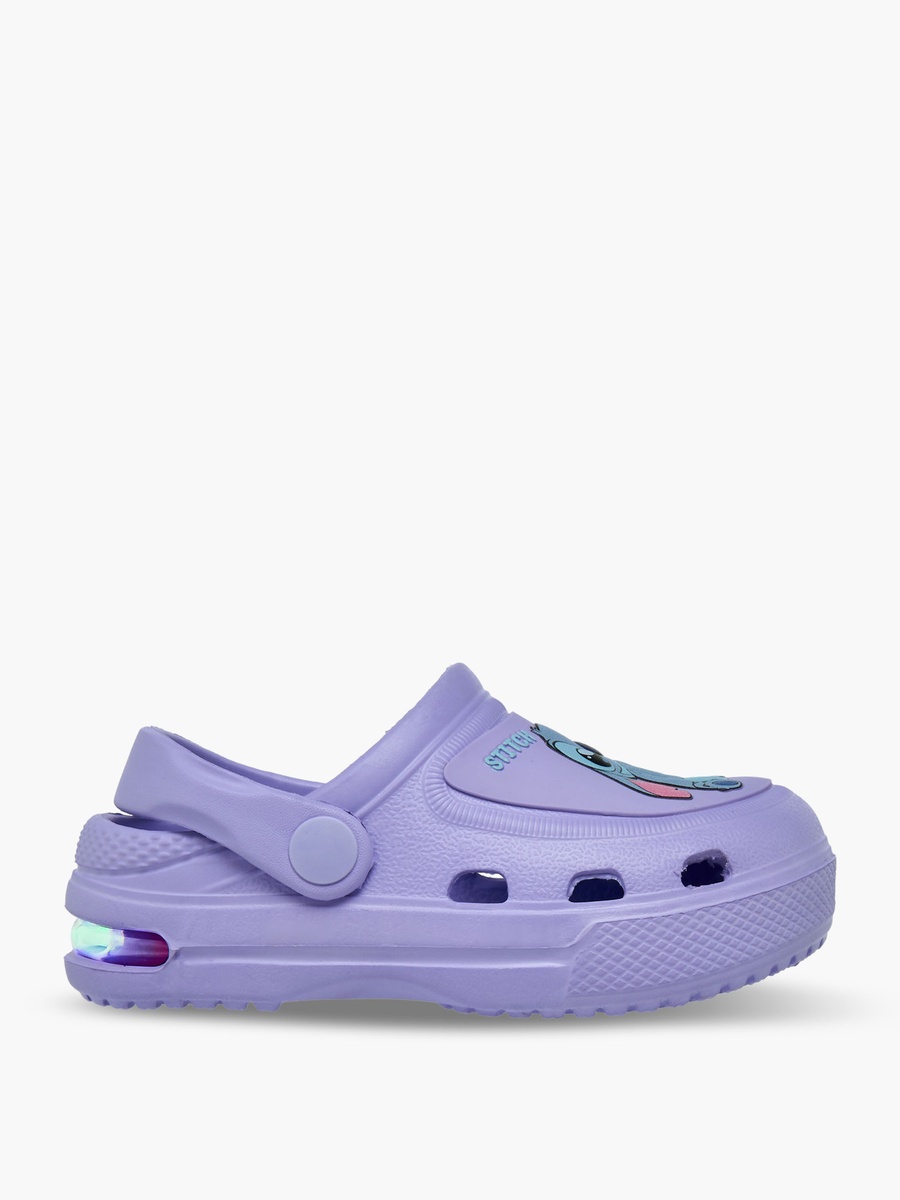 Stitch and Angle Print Clogs
