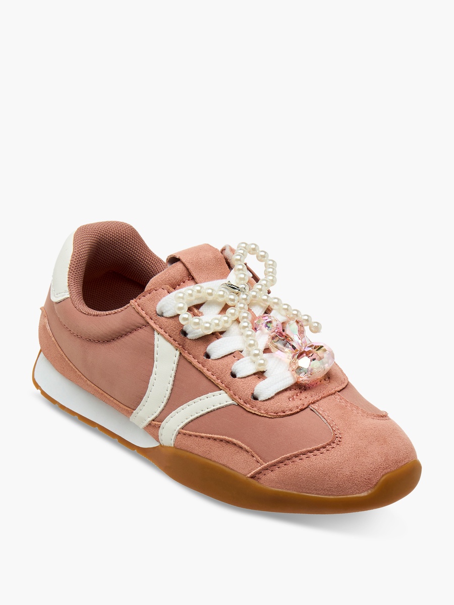 Embellished Zip Detail Sneakers