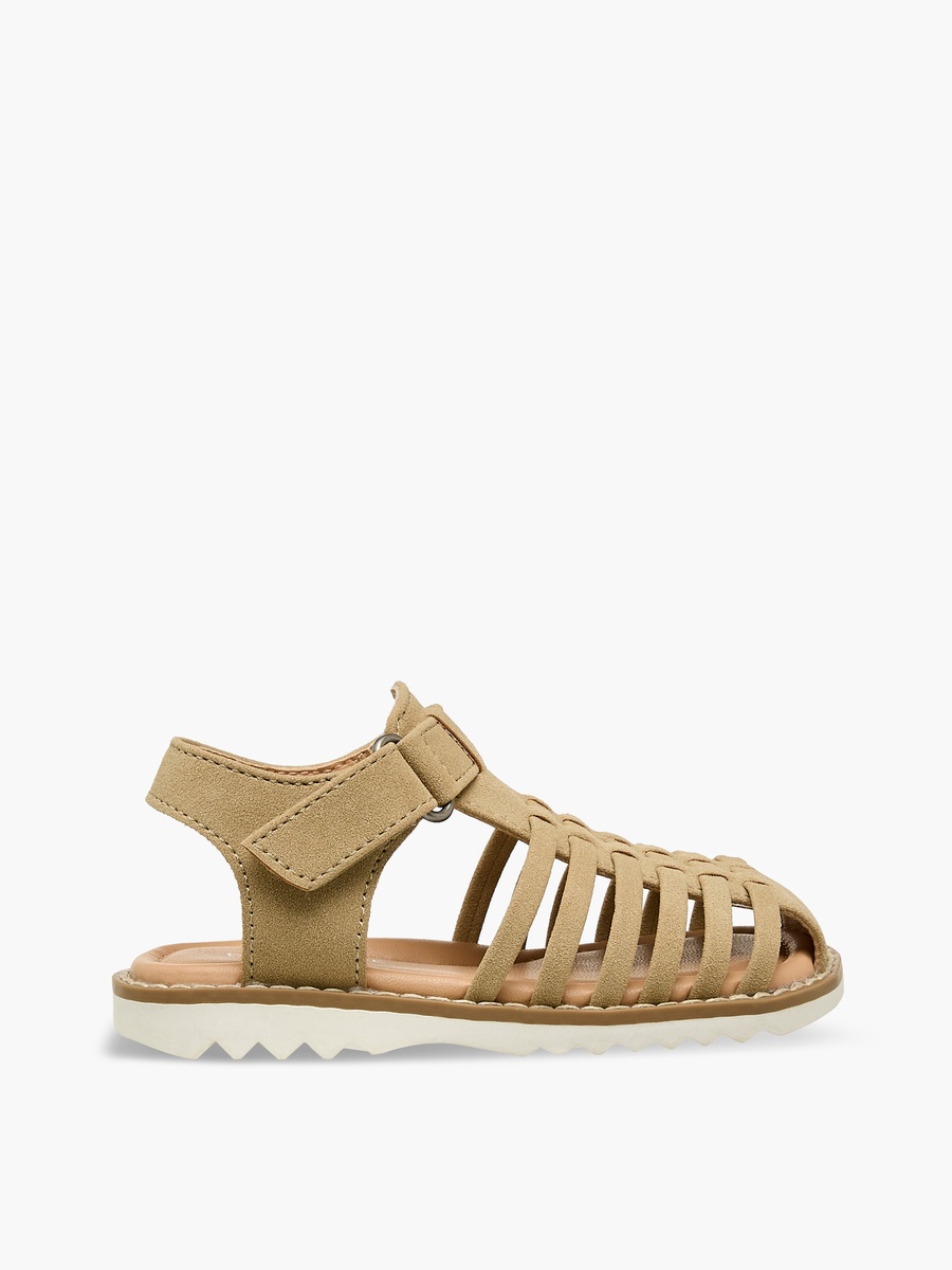 Hook and Loop Strap Sandals
