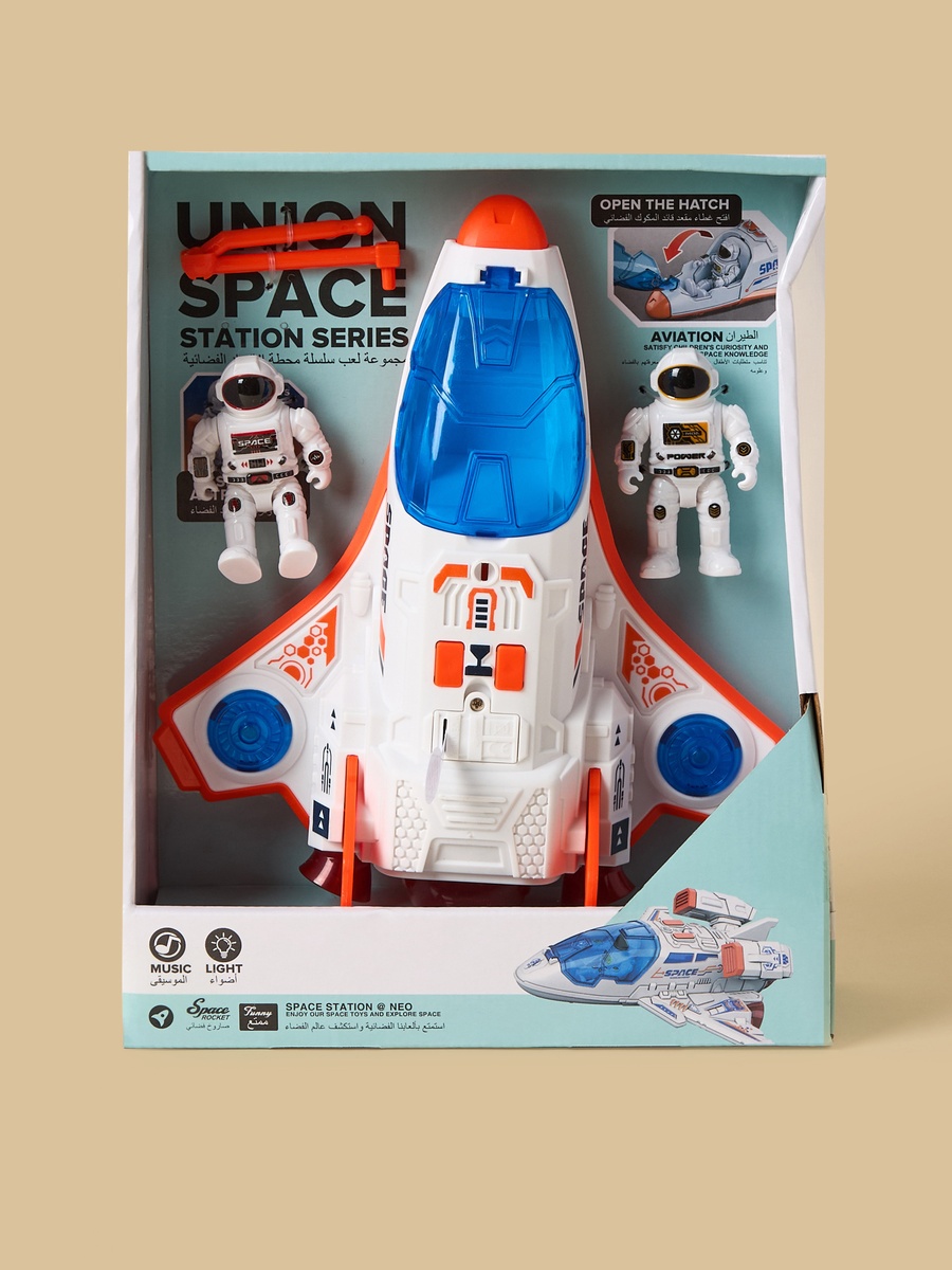 Union Space Robot Figurine Toy