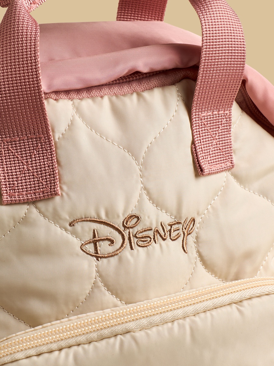 Minnie Mouse and Mickey Mouse Embroidered Backpack