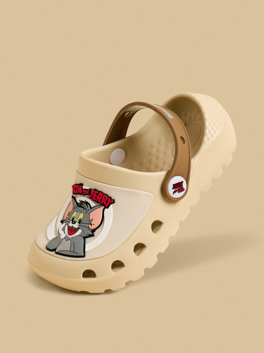 Tom and Jerry Applique Clogs