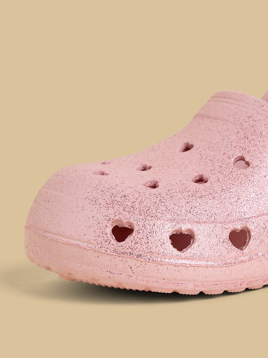 Glitter Detail Clogs