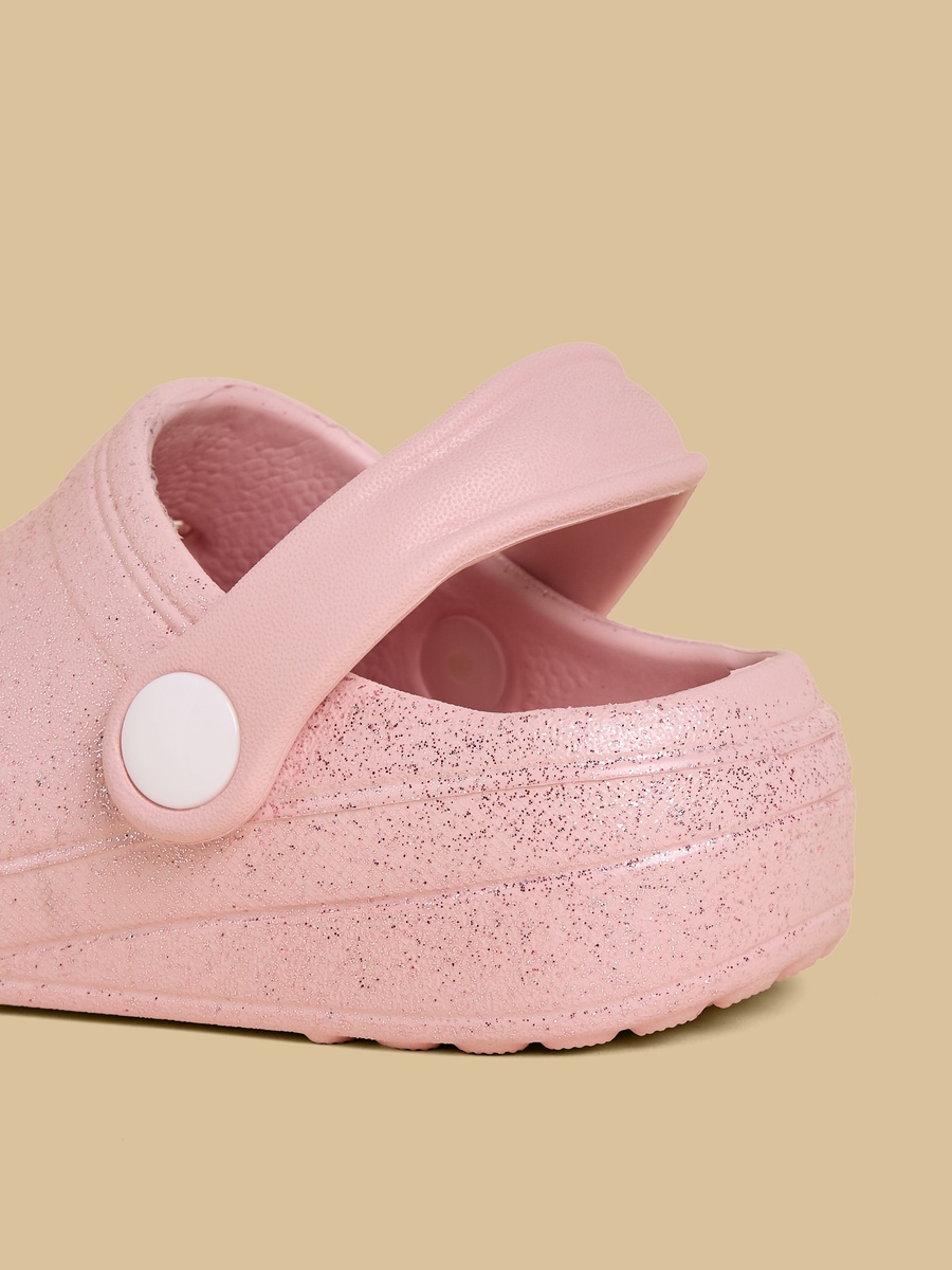 Glitter Detail Clogs