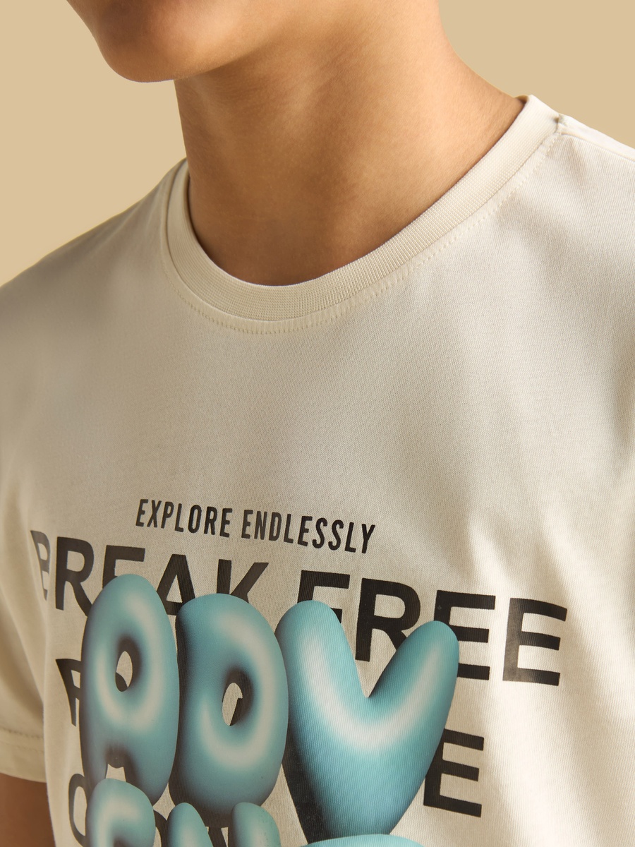 Bubble Print T-Shirt
