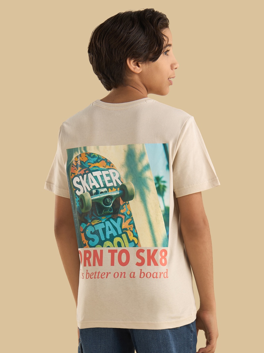 Skater Print T-Shirt