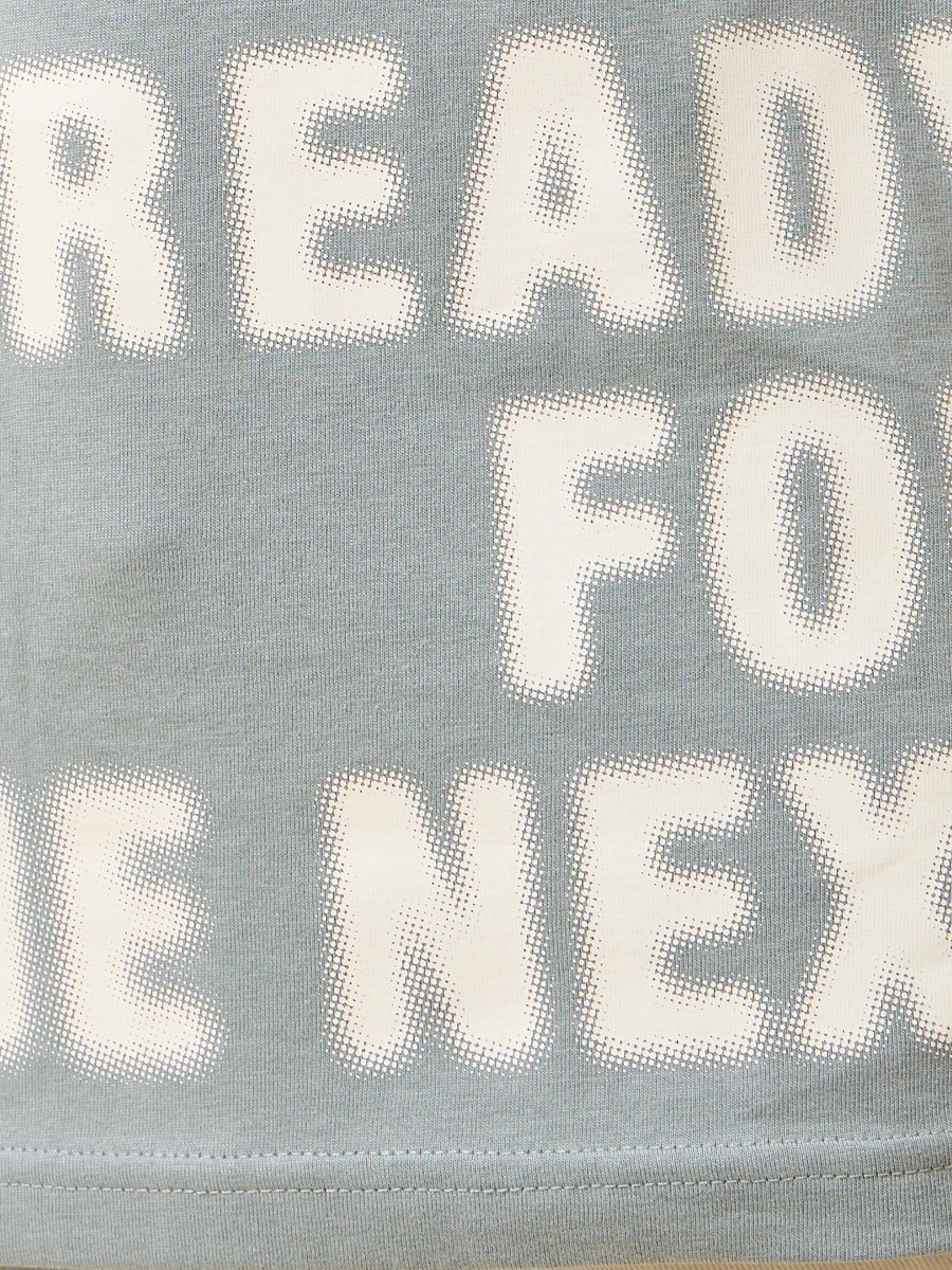 Slogan Print T-Shirt
