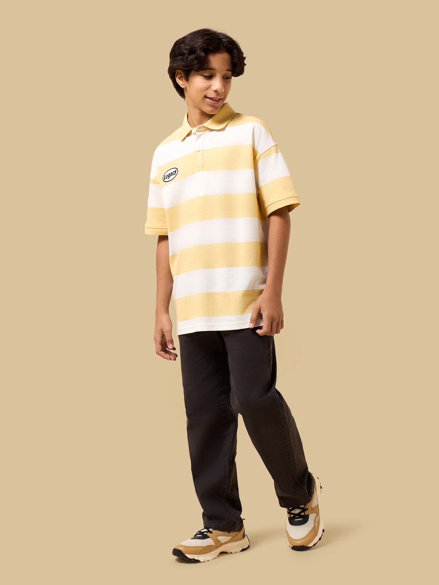 Striped Polo T-Shirt