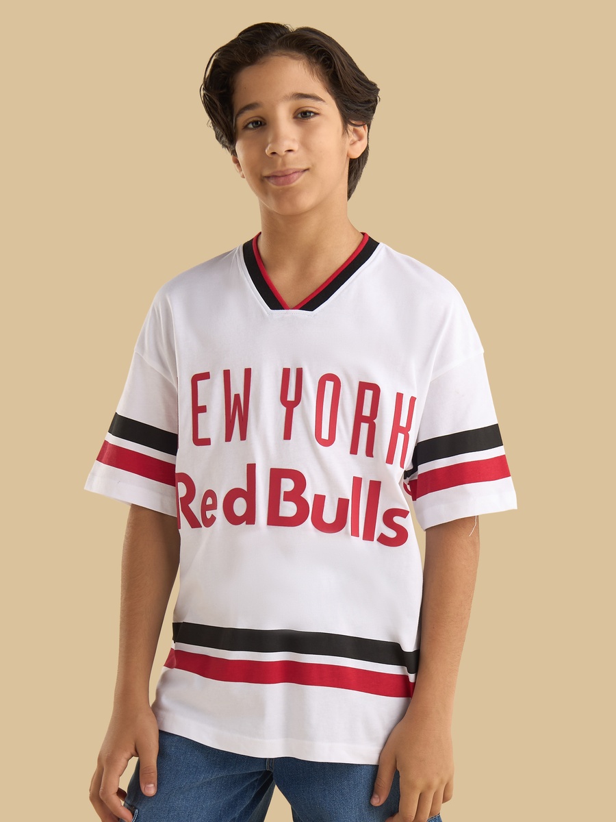 New York Red Bulls Print T-Shirt
