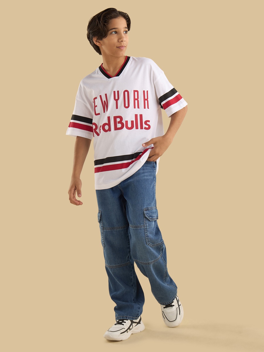 New York Red Bulls Print T-Shirt