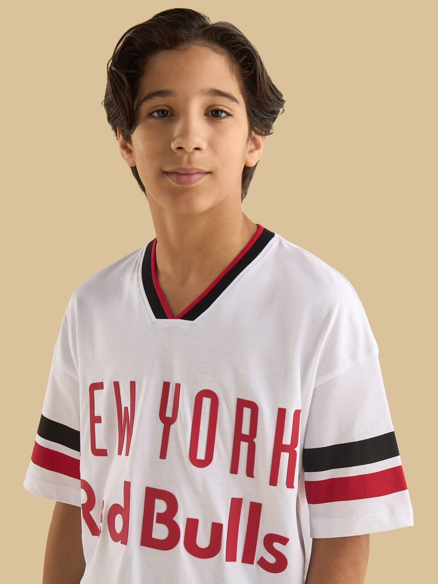 New York Red Bulls Print T-Shirt