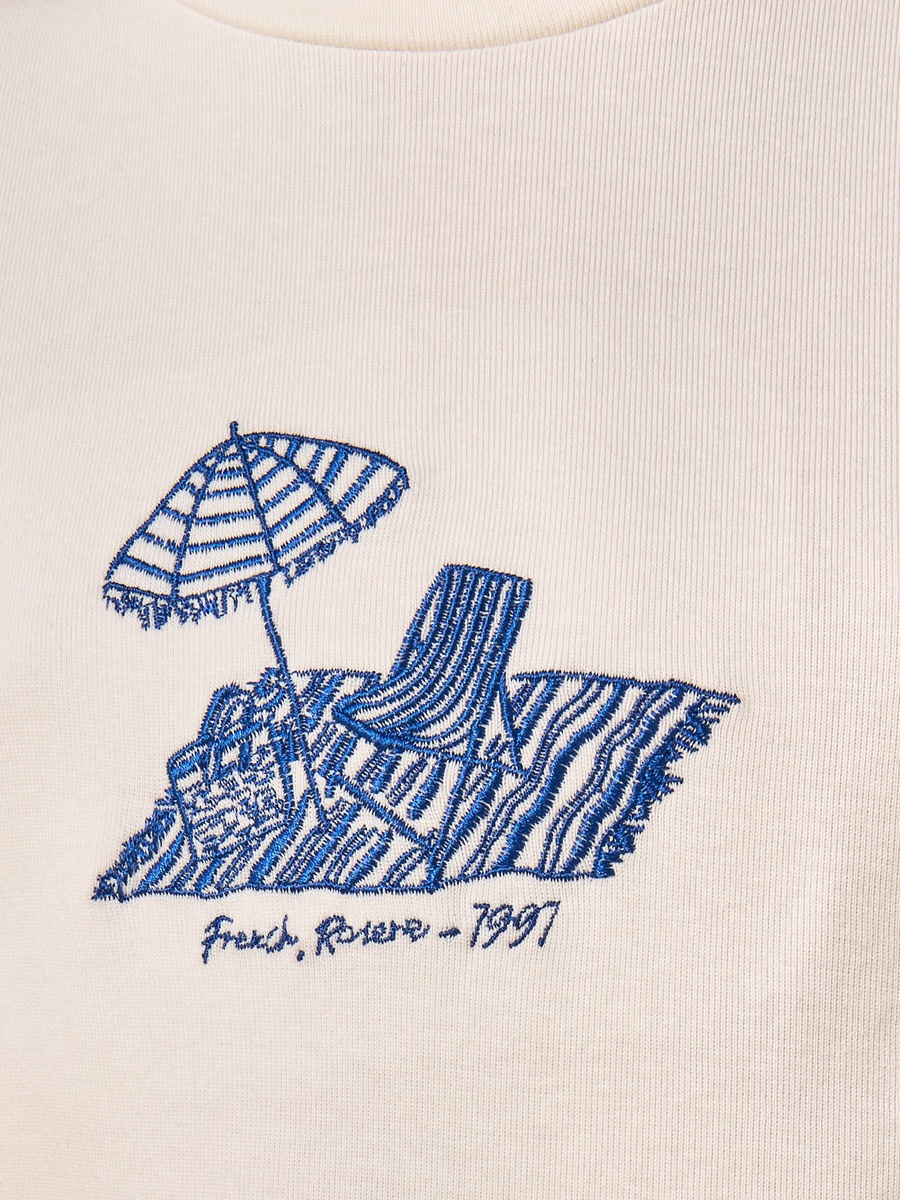 Embroidered Short Sleeves T-Shirt