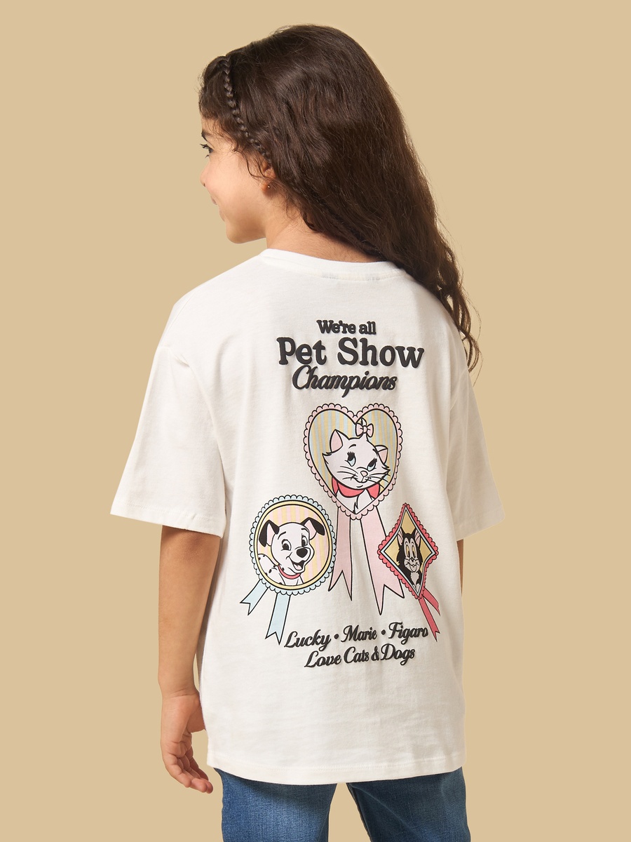 Marie Print Cotton T-Shirt