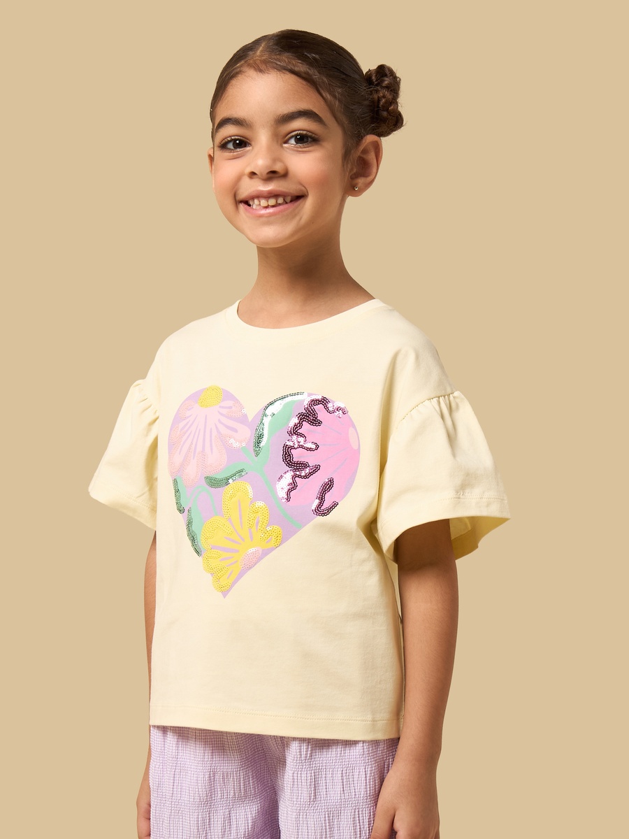 Sequin Embellished T-Shirt