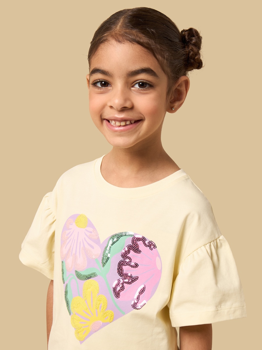 Sequin Embellished T-Shirt