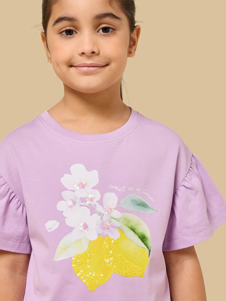 Sequin Embellished T-Shirt