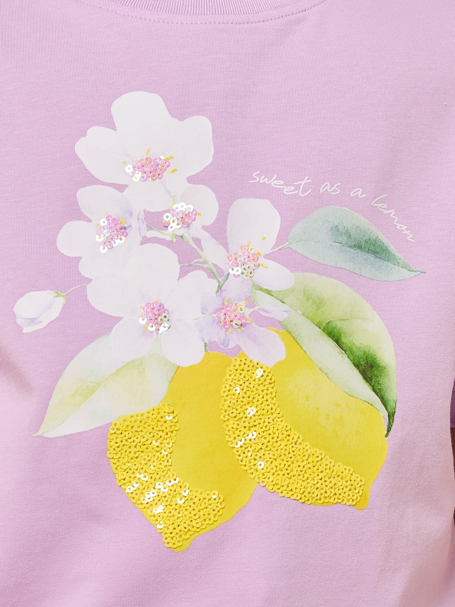 Sequin Embellished T-Shirt