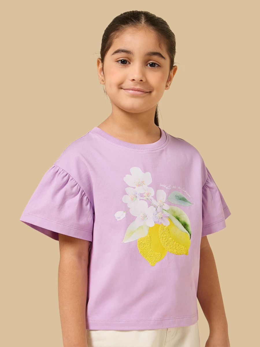 Sequin Embellished T-Shirt