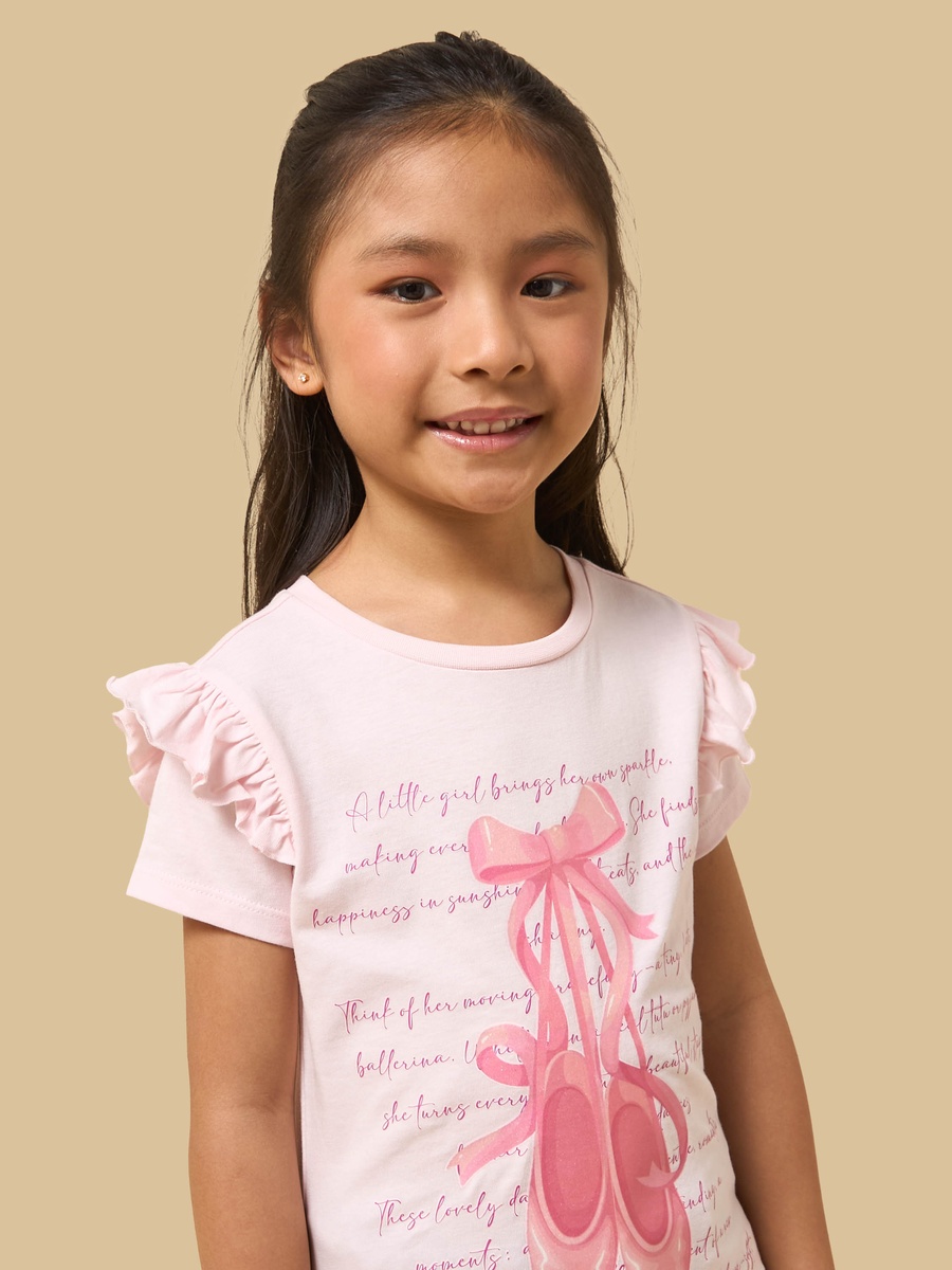 Graphic Print Cotton T-Shirt