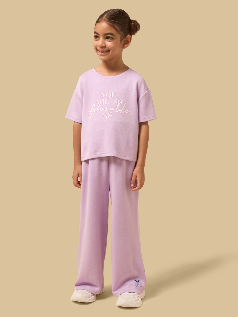 Pack of 2 - Printed Oversized Cotton T-Shirt