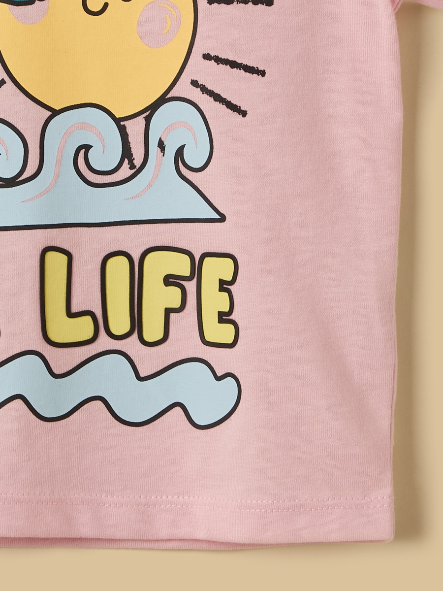 Graphic Print Cotton T-Shirt