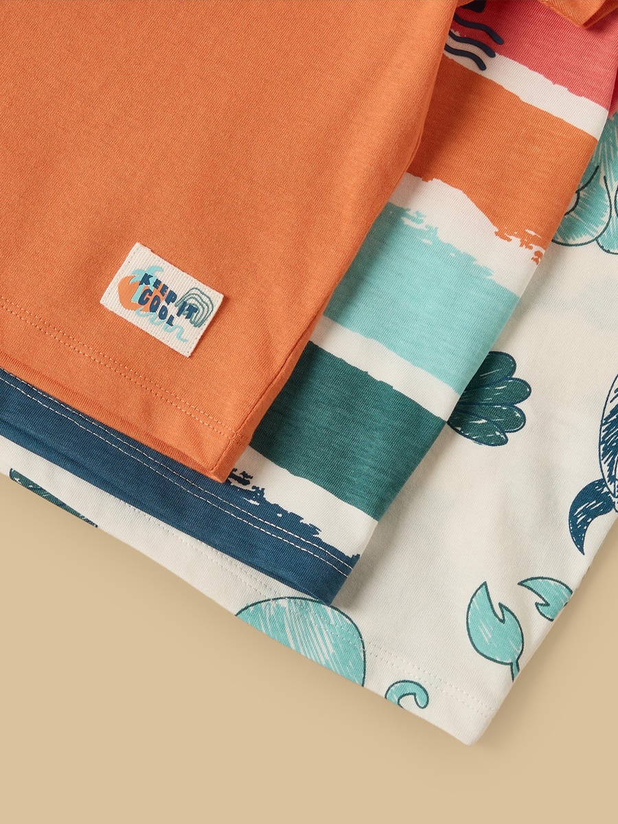 Pack of 3 - Assorted Cotton T-Shirt