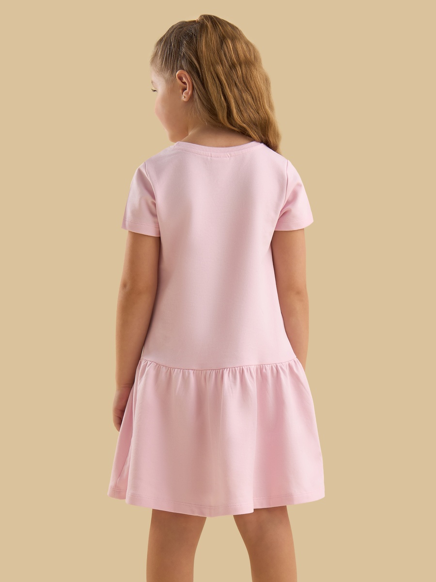 Miffy Print Drop Waist Dress