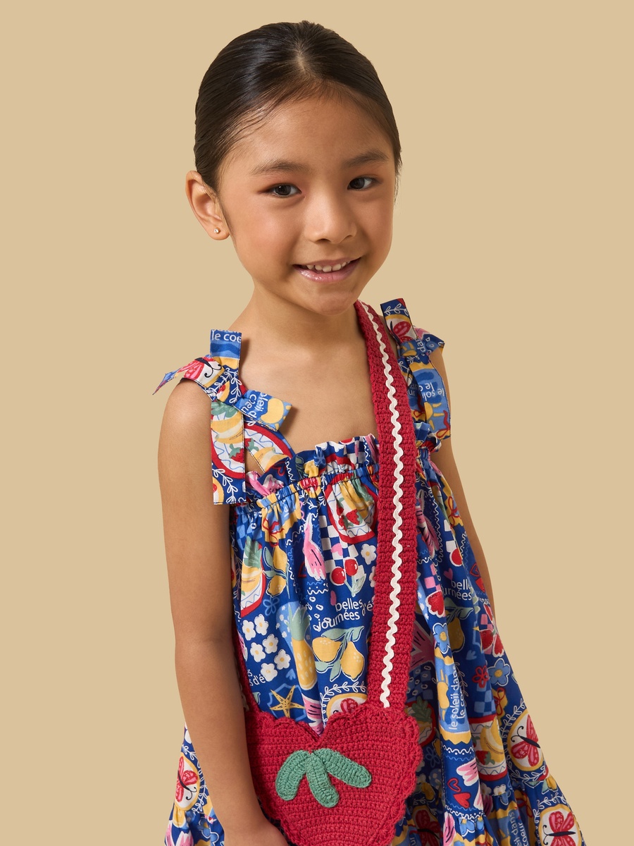 All-Over Print Sleeveless Dress