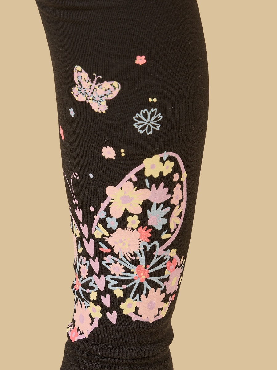 Butterfly Print Leggings