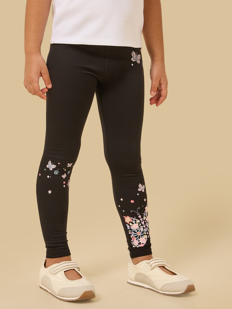 Butterfly Print Leggings