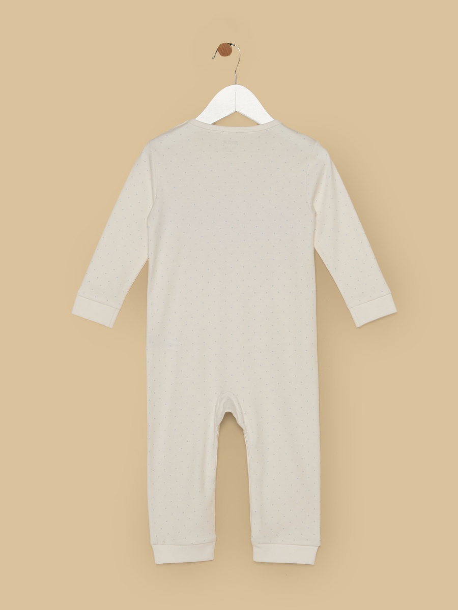 Slogan Print Sleepsuit