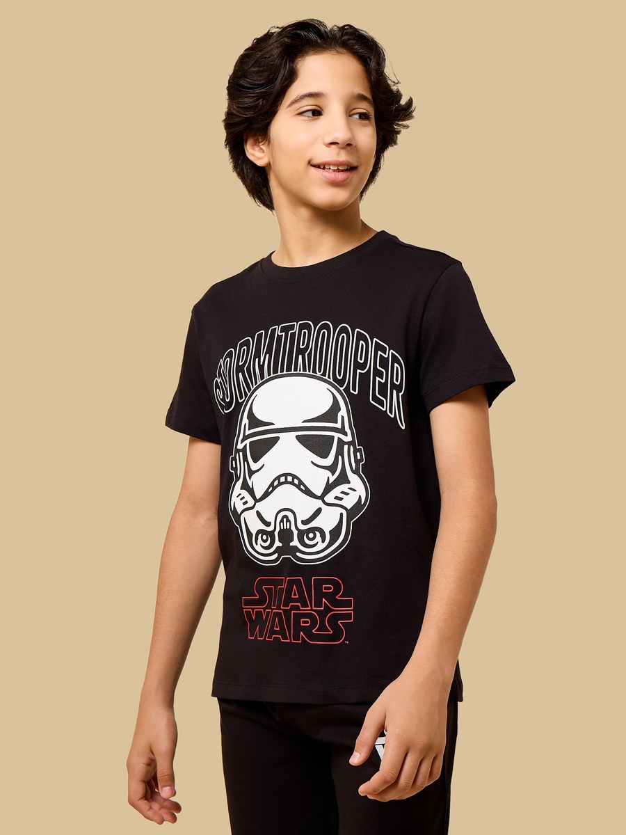 Pack of 2 - Star Wars Print Cotton Shorts Set