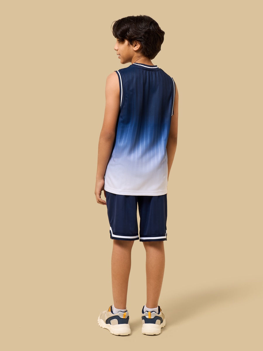 Brooklyn Nets Print Vest and Shorts Set