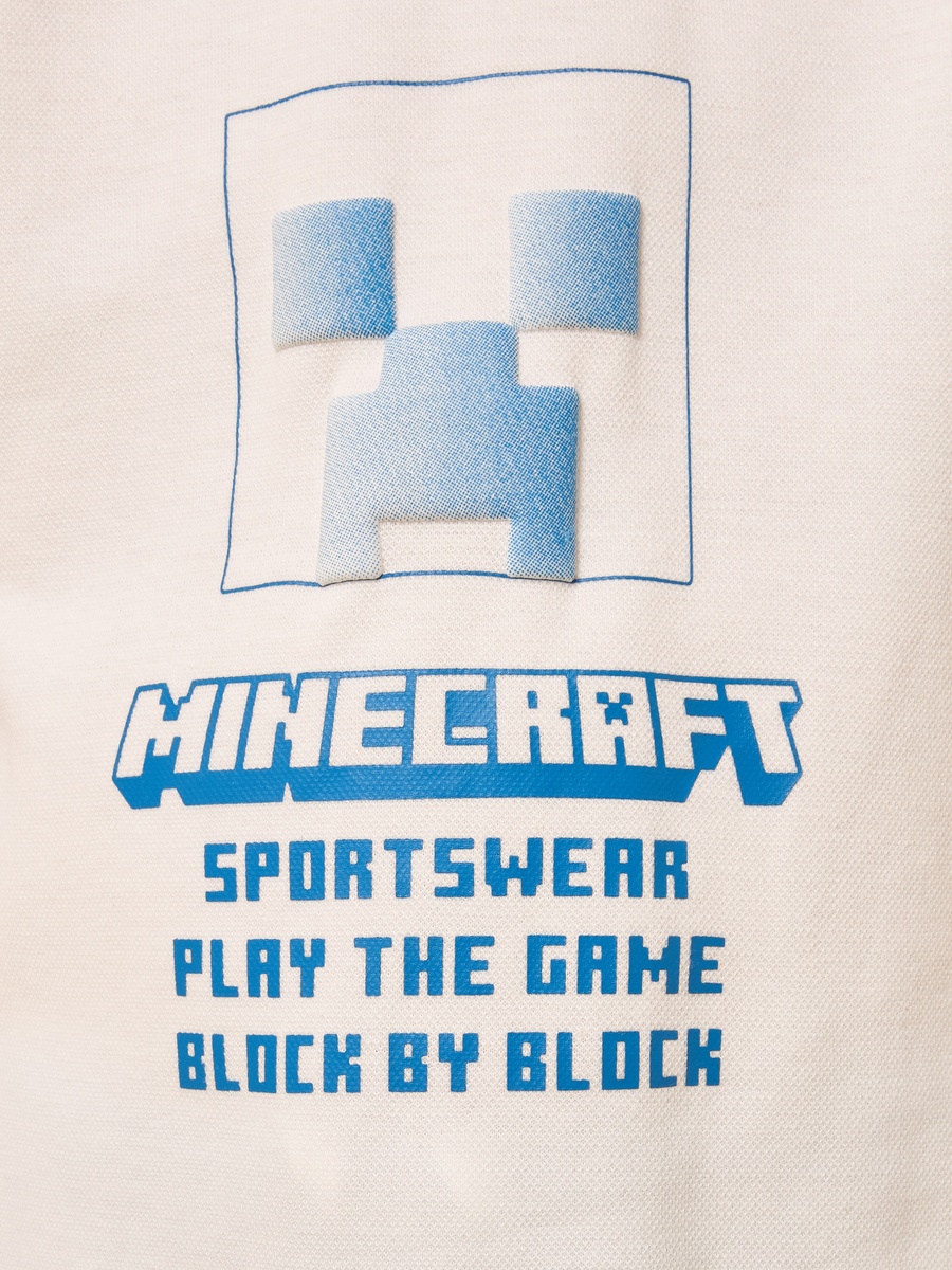 Minecraft Print T-Shirt and Shorts Set