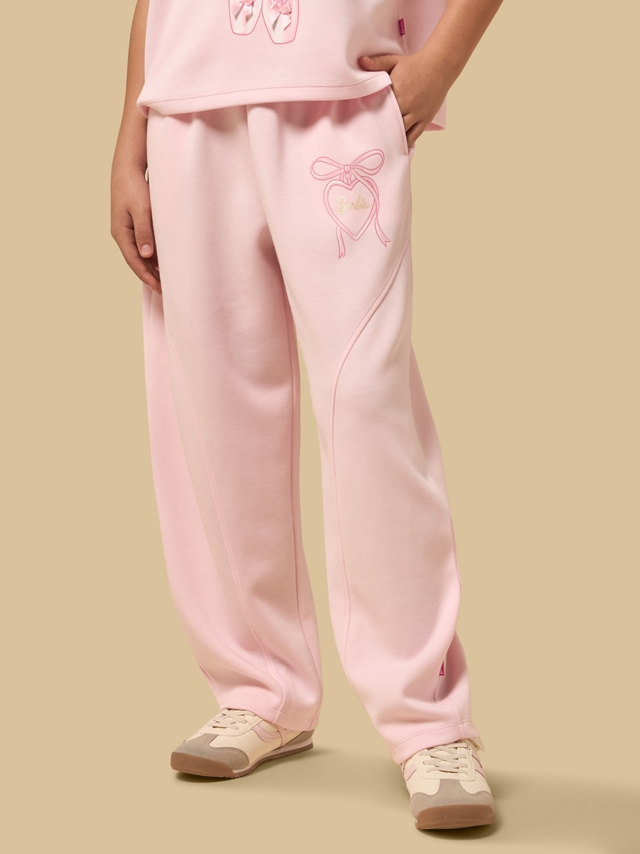 Barbie Print Barrel Fit Pants