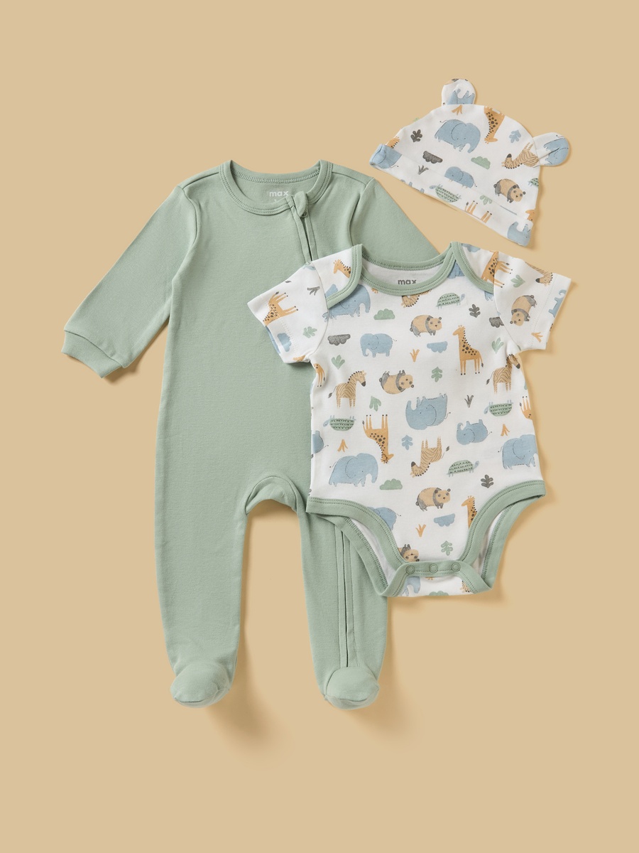 Safari Animal Print 7-Piece Gift Set