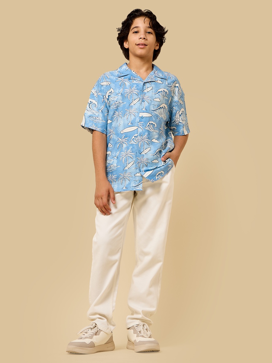 All-Over Print Resort Shirt