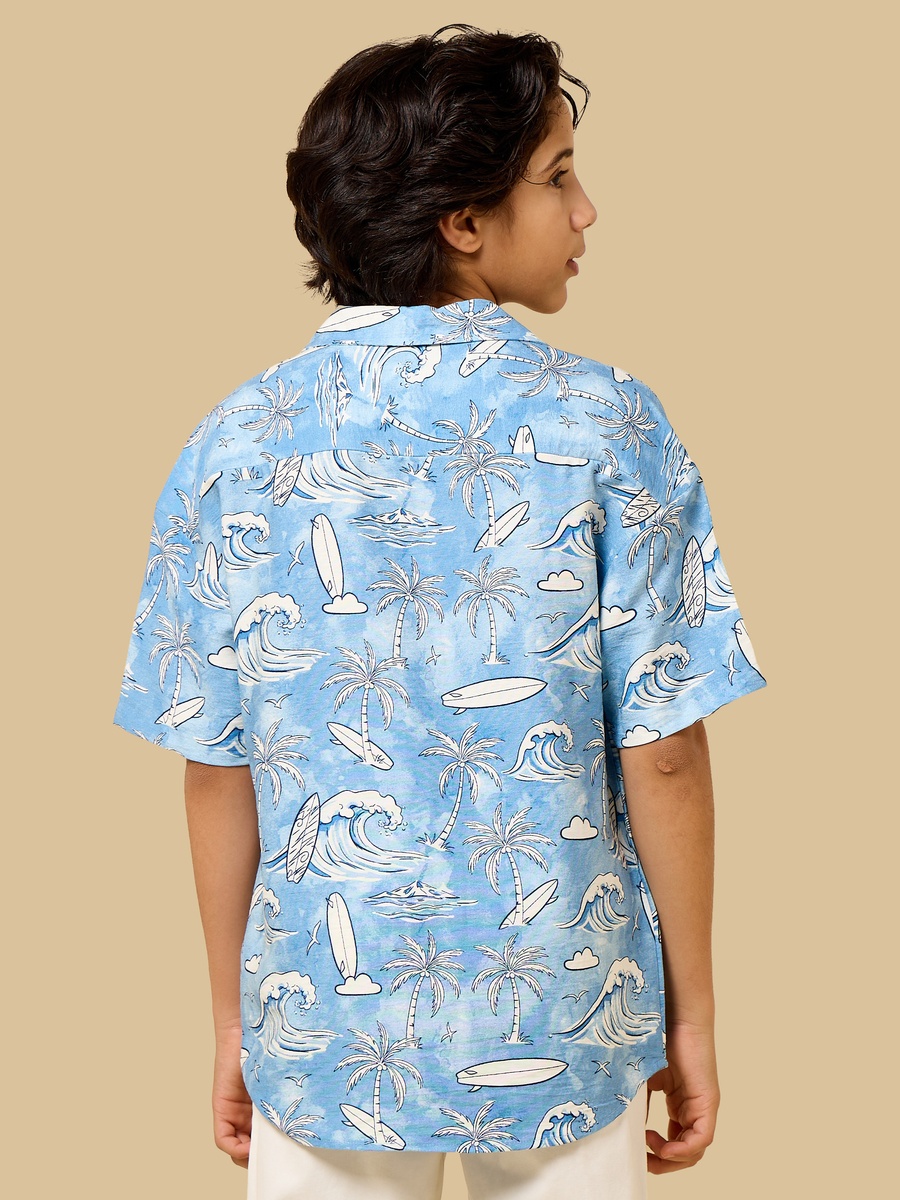 All-Over Print Resort Shirt