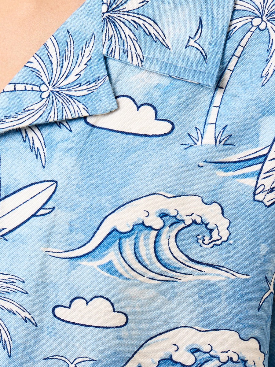 All-Over Print Resort Shirt