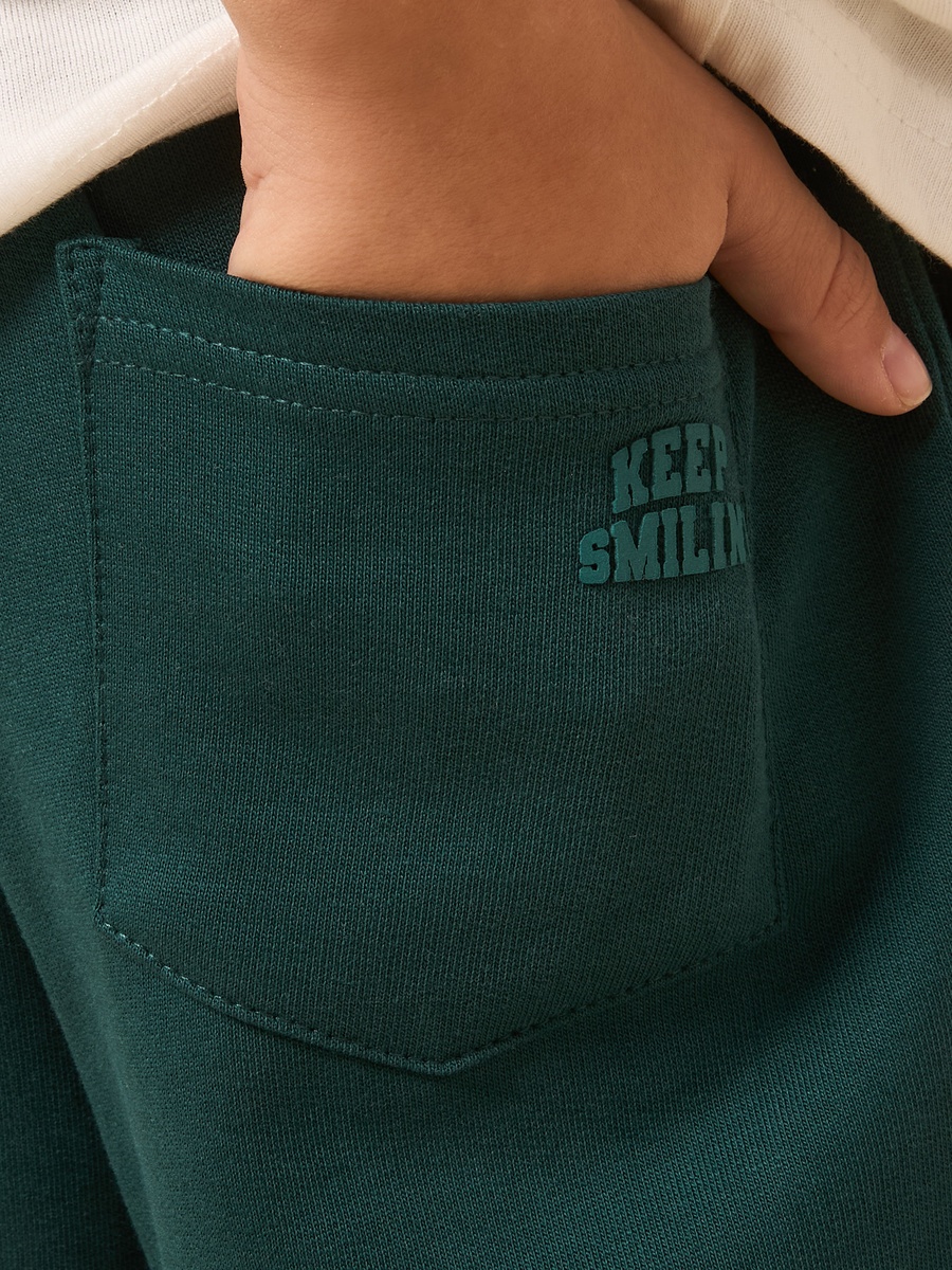 Plain Regular Fit Cotton Joggers