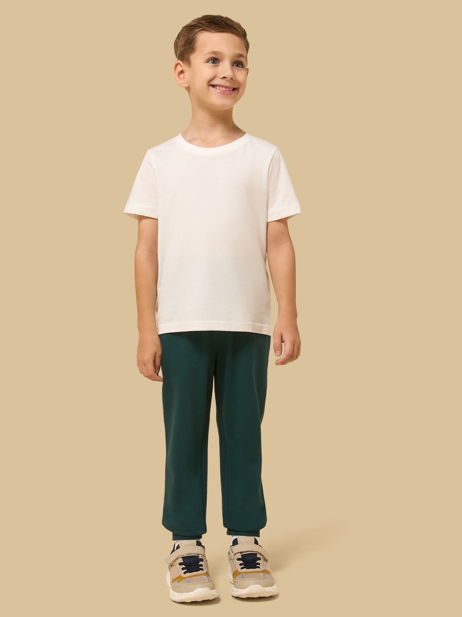 Plain Regular Fit Cotton Joggers