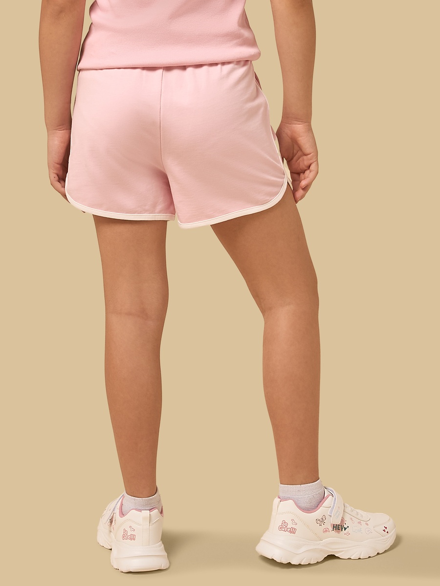 Piping Accent Dolphin Shorts