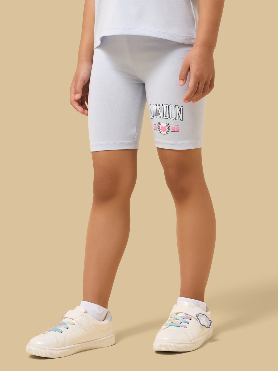 London Print Short Leggings