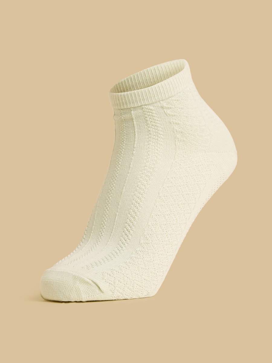Pack of 3 - Textured Ankle Length Socks