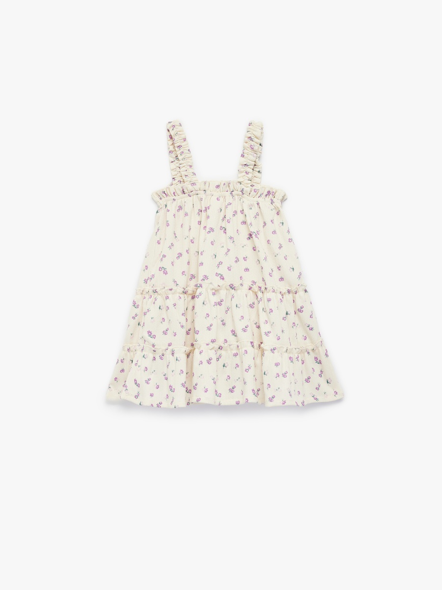 Sleeveless Floral Dress