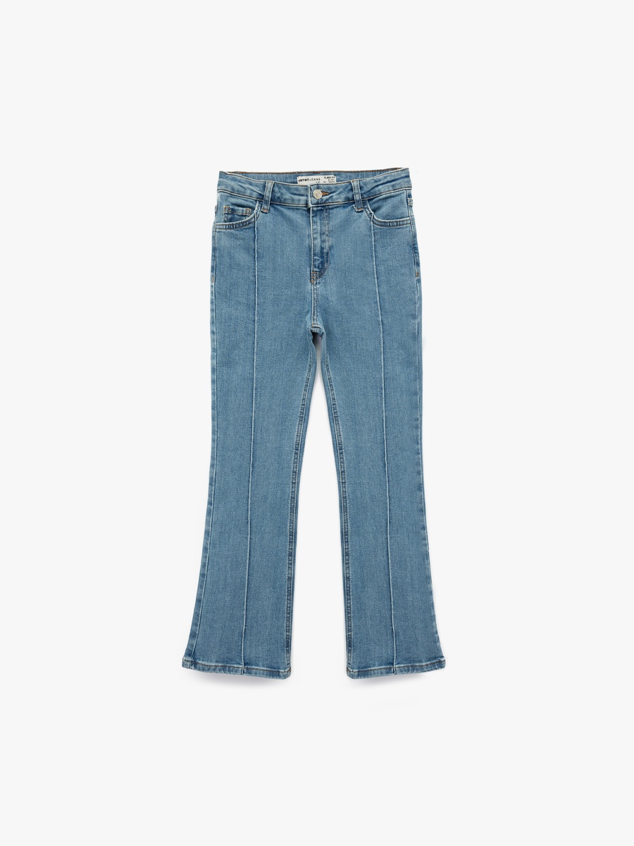 Fit and Flared Jeans